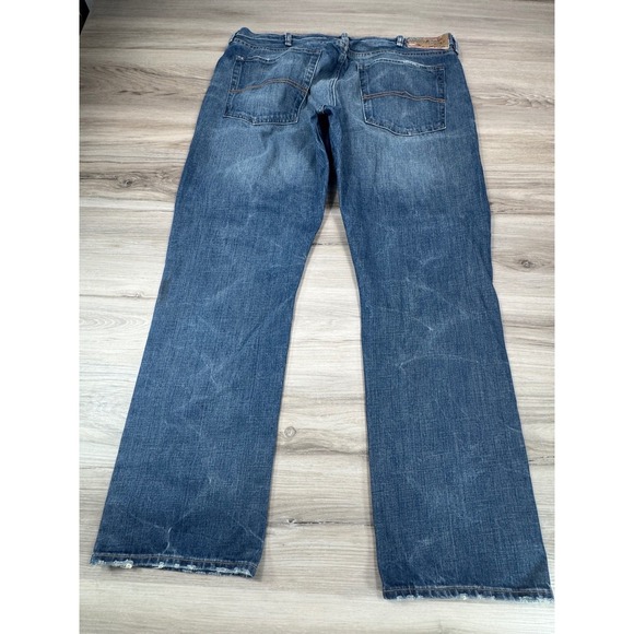 Denim & Supply Ralph Lauren Men's Blue Distressed  Jeans Size 40x32 - Picture 2 of 8